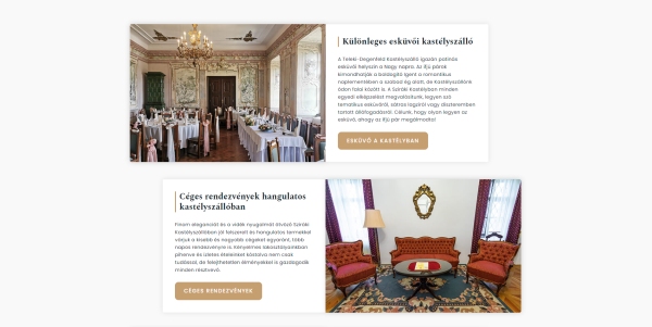 Teleki-Degenfeld Castle Hotel - features block