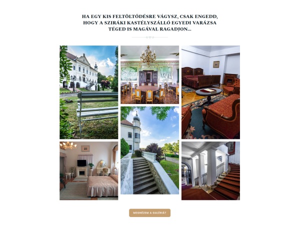 Teleki-Degenfeld Castle Hotel - masonry gallery block