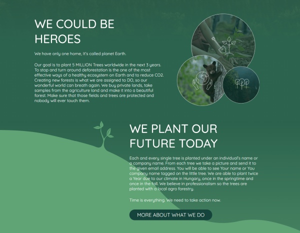 Plant a Tree Project - about blocks